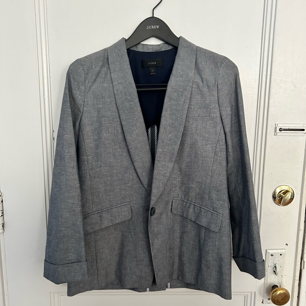 J Crew Grey Blazer